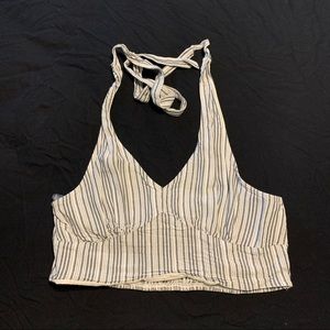 SOLD AE Halter Crop Top